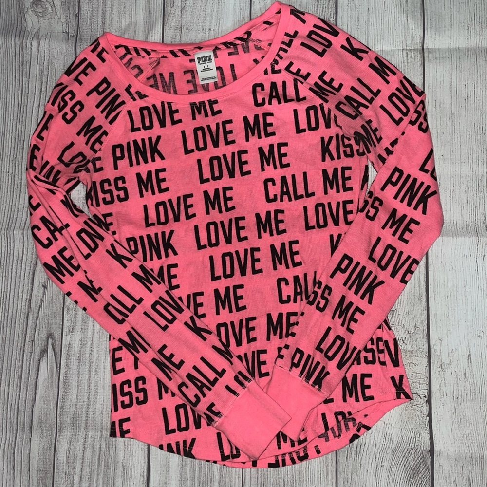 Victoria’s Secret Pink Thermal Long Sleeve